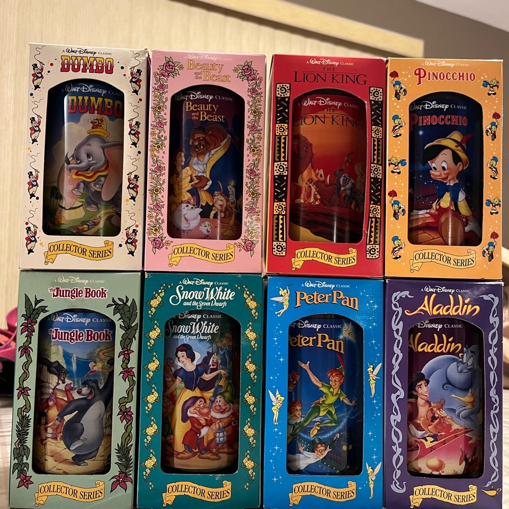 1994 Walt Disney Collectors Cups- Full Set